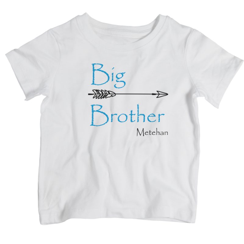 Big Brother Baskılı İsme Özel Çocuk Tshirt - 1