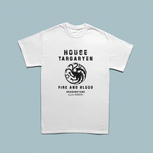 Game of Thrones Targaryen Family erkek tshirt - 3