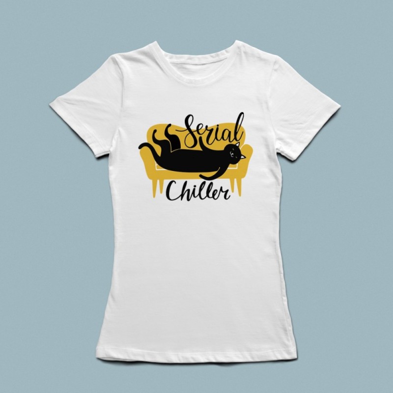Serial Chiller Baskılı Tişört - 1