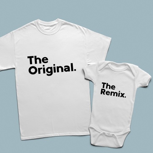 The original, the remix baba çocuk set - 1
