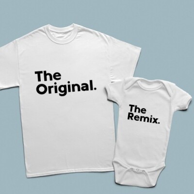 The original, the remix baba çocuk set - 2